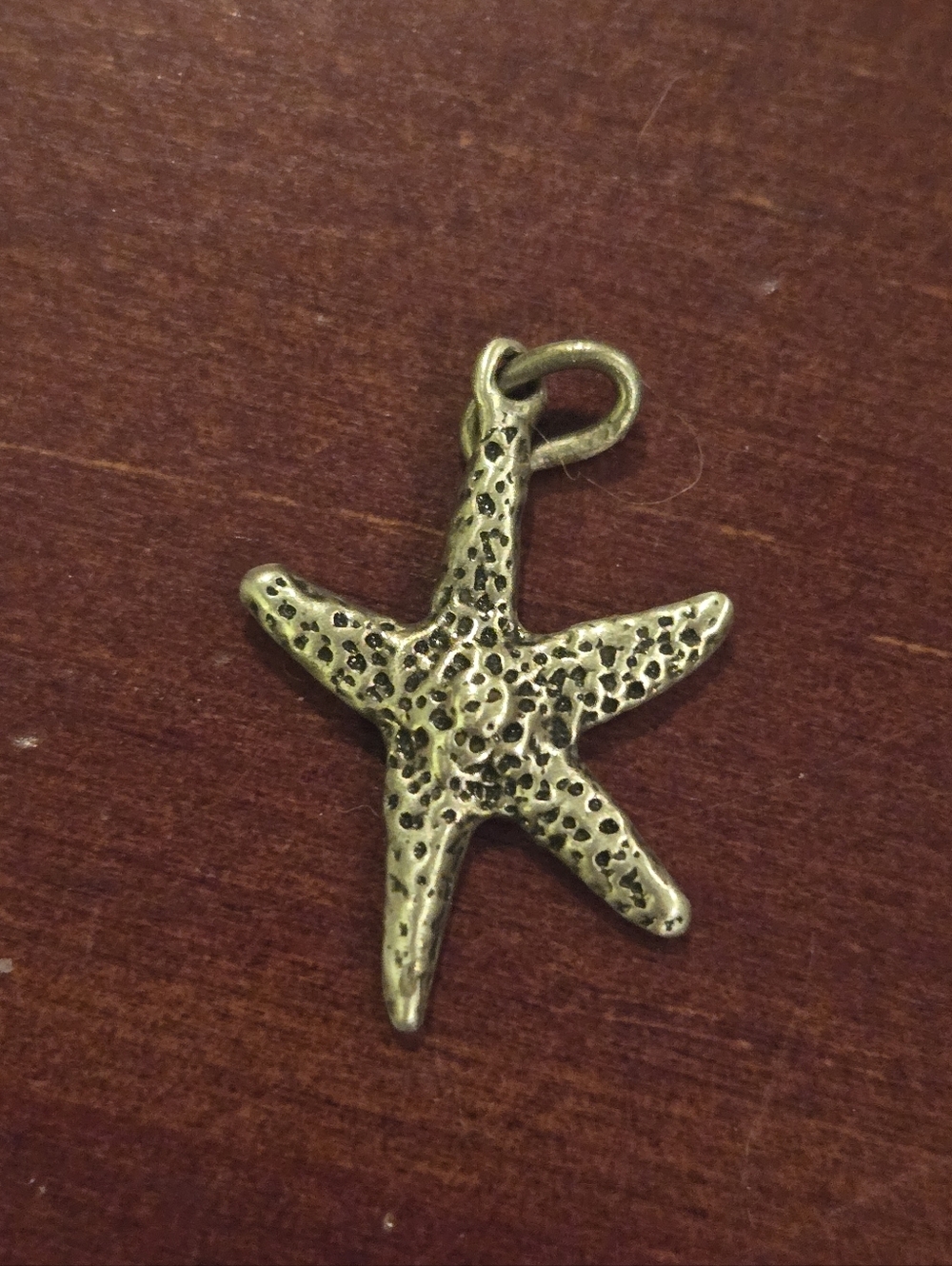 Vintage Sterling Silver Starfish Charm